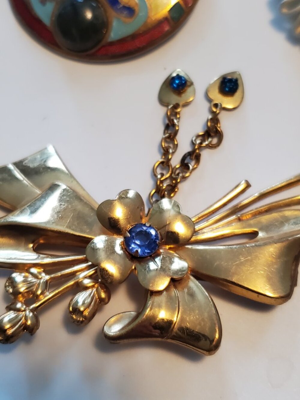 15 Brooches, items # A 2006 2020, wt. 252 grams. - Picture 4 of 14